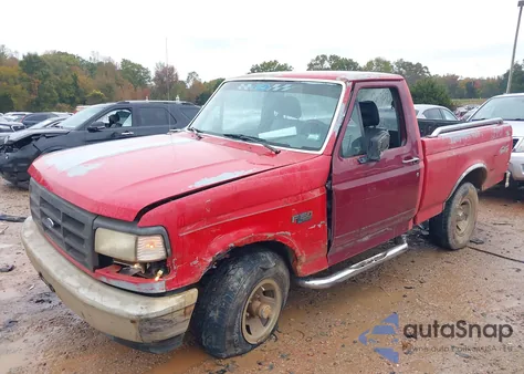 1993 Ford F150 z USA, uszkodzony, nr VIN 1FTEF14Y7PNA76807